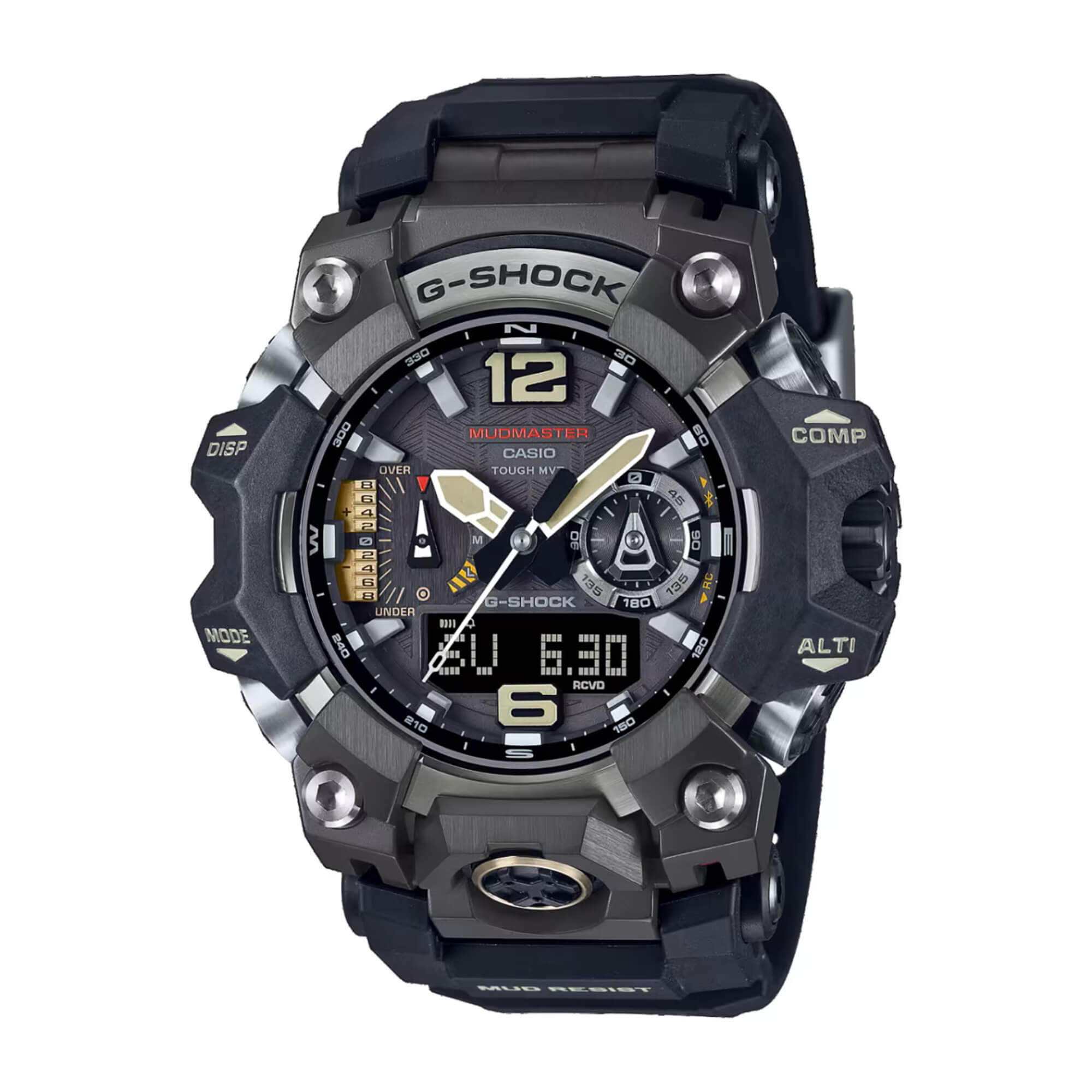 G-Shock Master of G-Land Mudmaster Watch Black Dial Black Resin