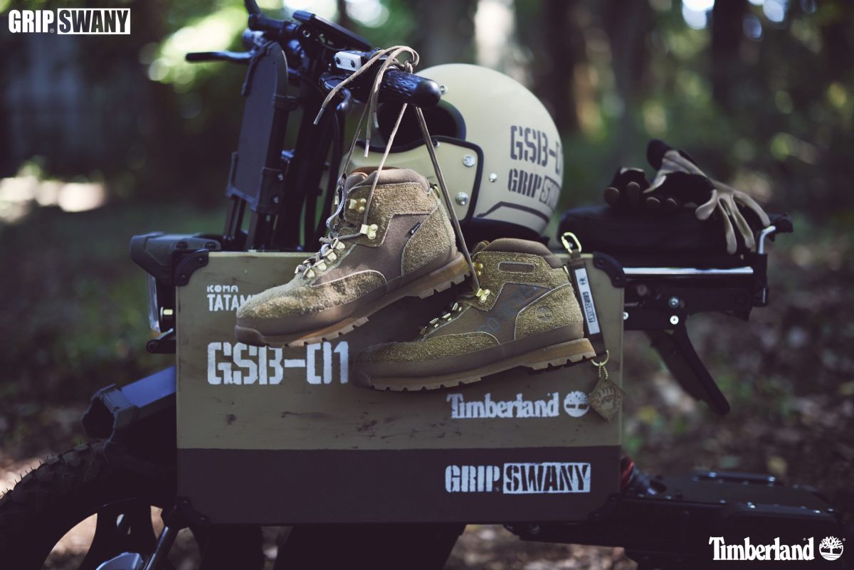 グリップスワニー✕ティンバーランドの初別注シューズはGORE-TEX搭載