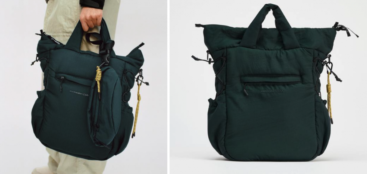 キュートなキルティングバッグも！ZARA✕and wander初コラボは「散策