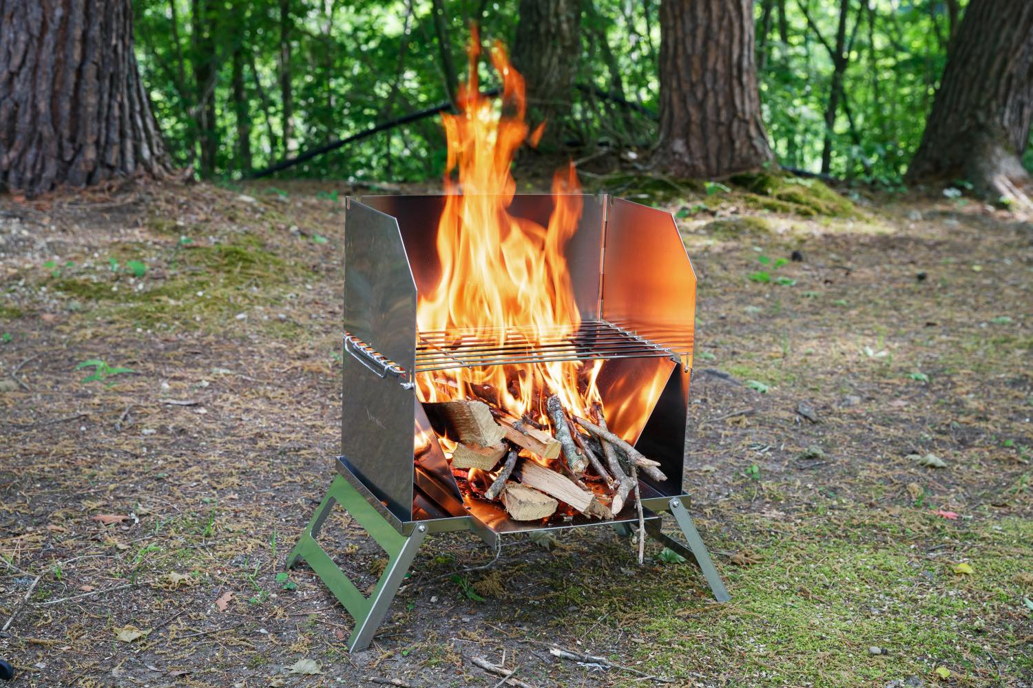 tent-Mark DESIGN（テンマクデザイン）／焚き火グリル“とん火” | 道具