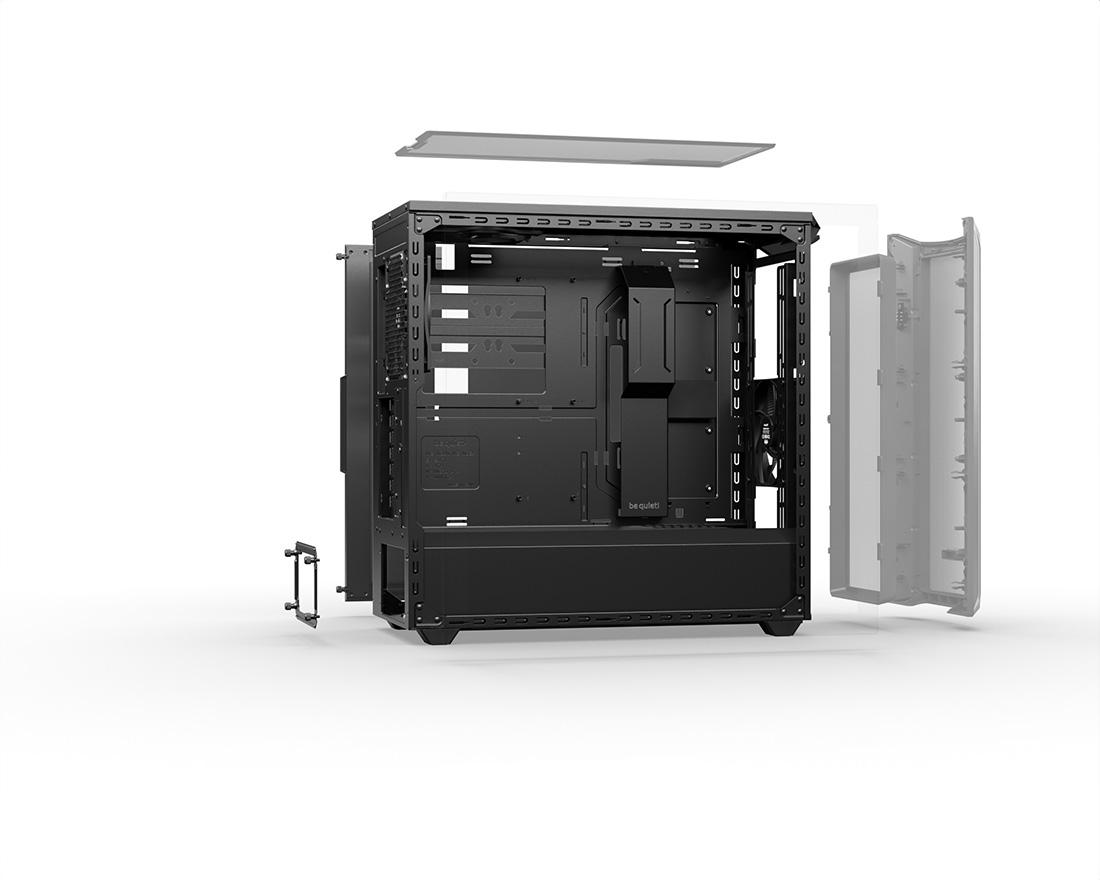 SHADOW BASE 800 DX | Black silent PC cases from be quiet!