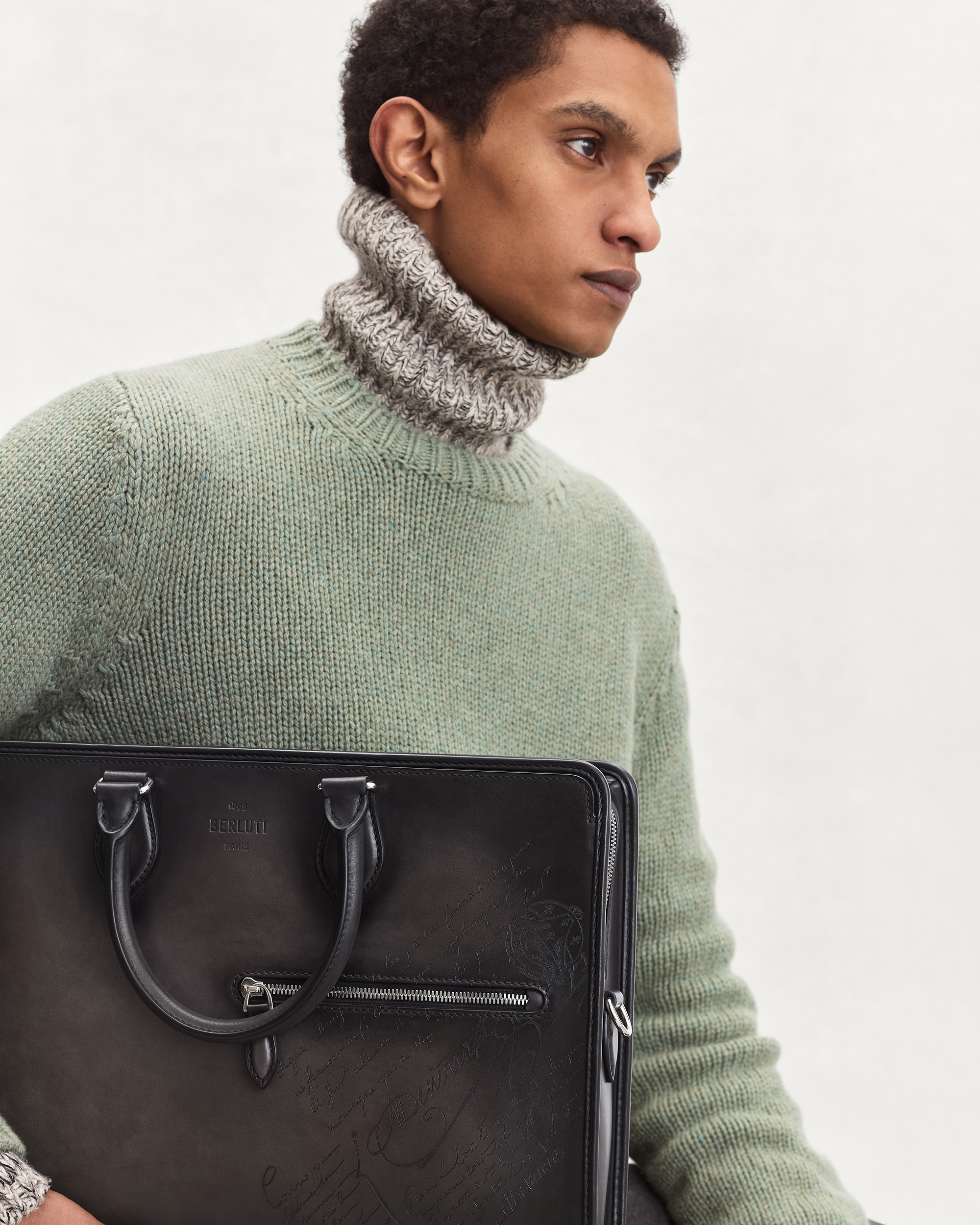 Berluti アンジュール Un Jour ヴェネチアレザー ブリーフケース アン