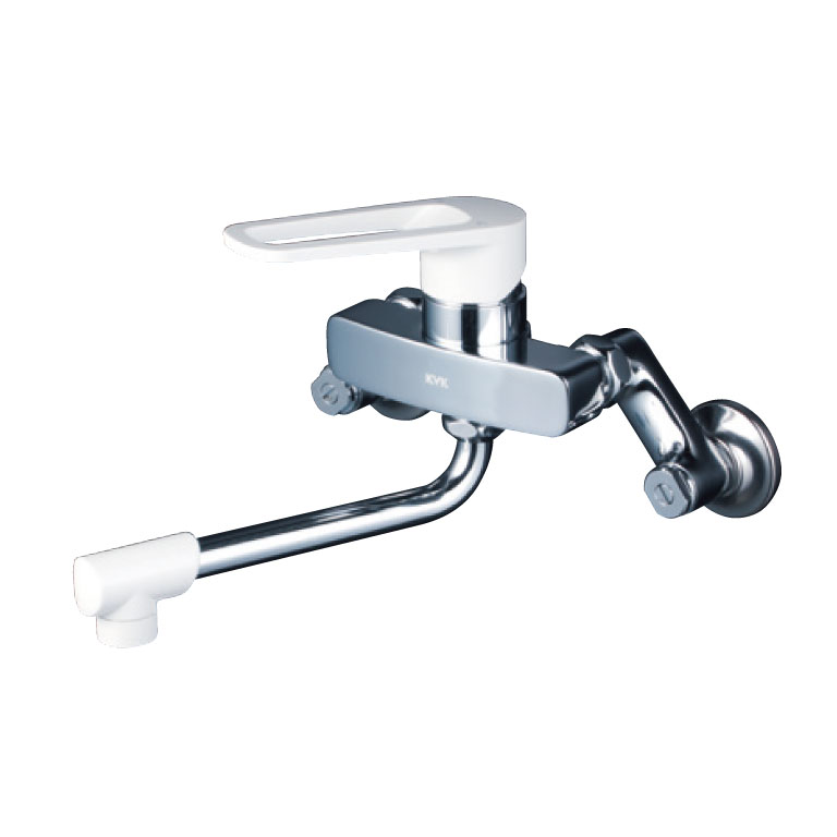 MSK110KZ｜KVK｜壁付シングルレバー式混合栓 吐水パイプ長 170mm 寒冷