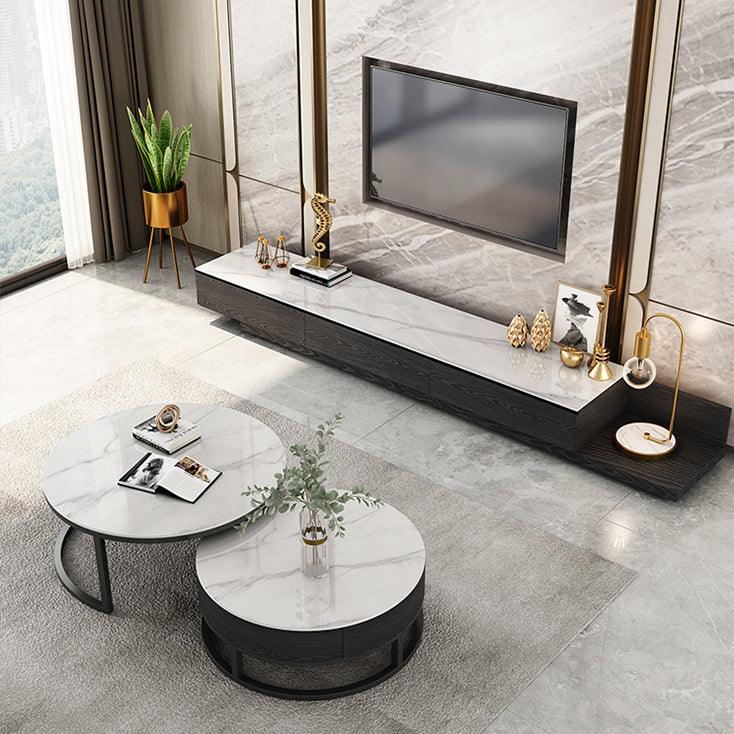 在庫品】ネストテーブル セラミック天板完成品2点セット yz-822