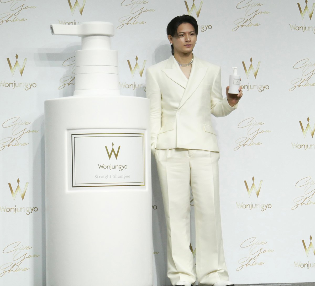 平野紫耀さんが「ウォンジョンヨ ヘア」の新CM発表会に登壇！Number_i