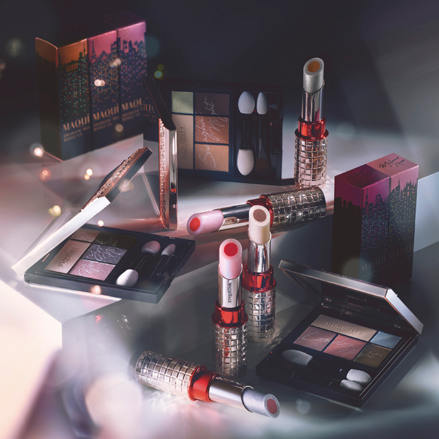 マキアージュ×クリスマスコフレ2020】“運命のブラウン”アイシャドウの