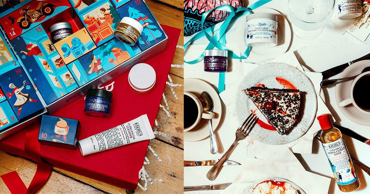 キールズ×クリスマスコフレ2023】人気スキンケアがたっぷりの