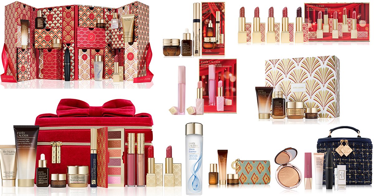 エスティ ローダー×クリスマスコフレ2024】初のアドベントカレンダーや