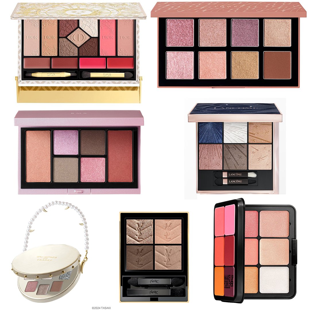 クリスマスコフレ2024】限定メイクパレットまとめ｜毎年人気の