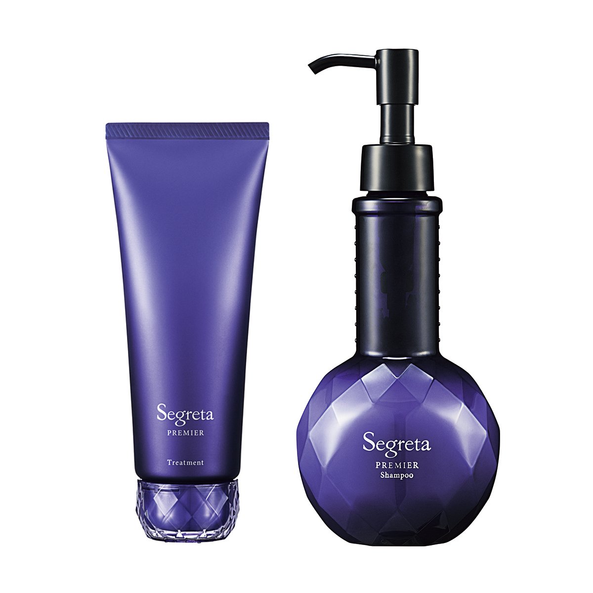 セグレタ］セグレタ プレミア 凝縮美容液シャンプー / 質感変化