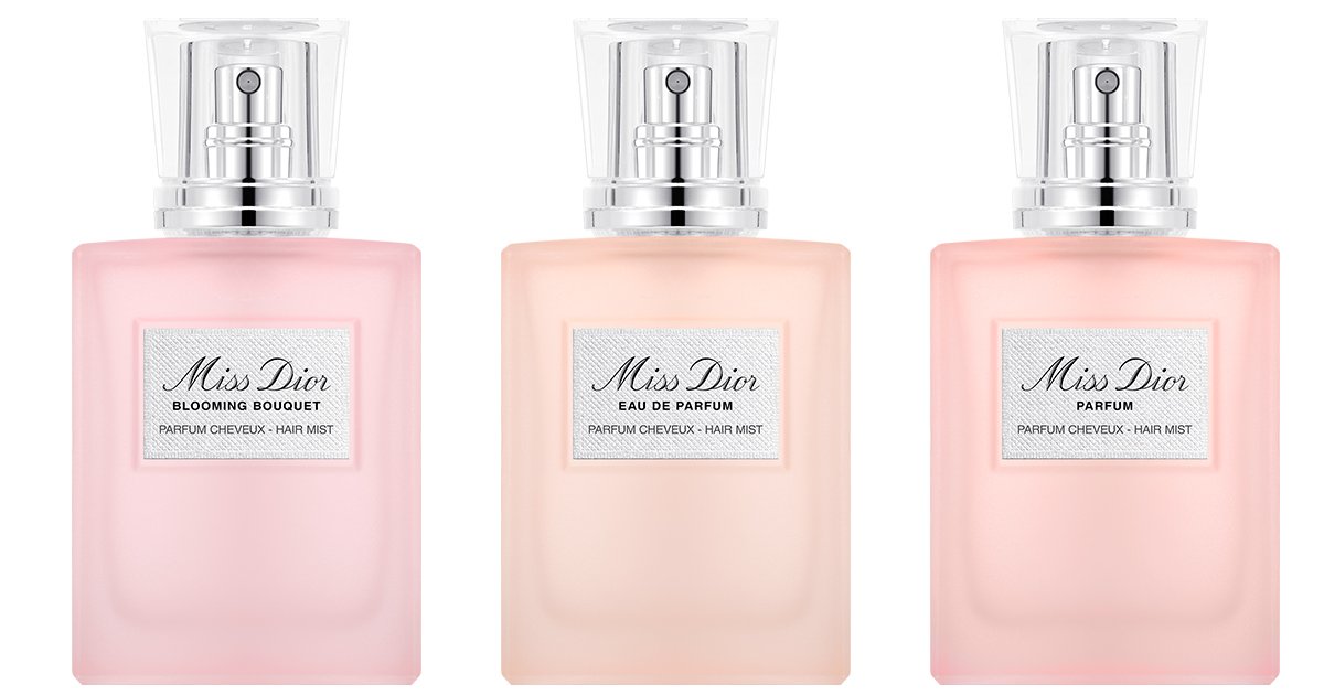 ミス ディオール」にヘアオイル＆3種類のヘアミストが登場！プレゼント