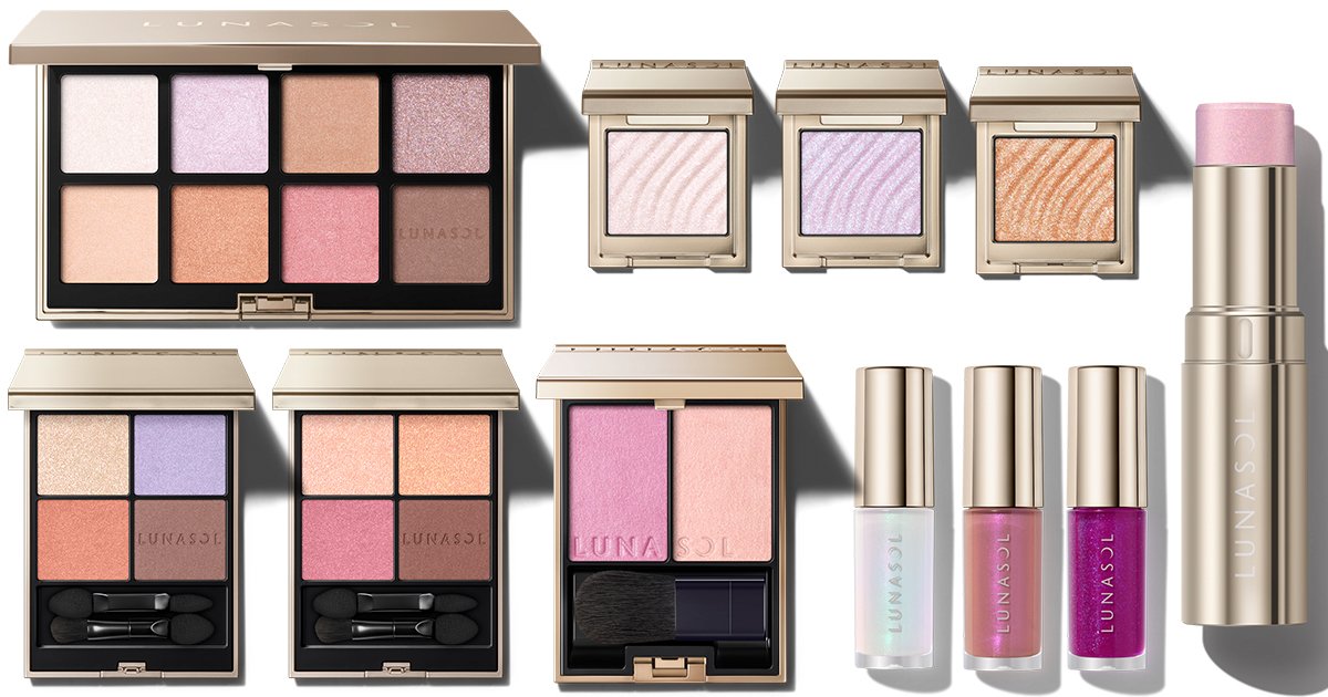 ルナソル×クリスマスコフレ2025＆限定品】予約日＆発売日は？｜8色