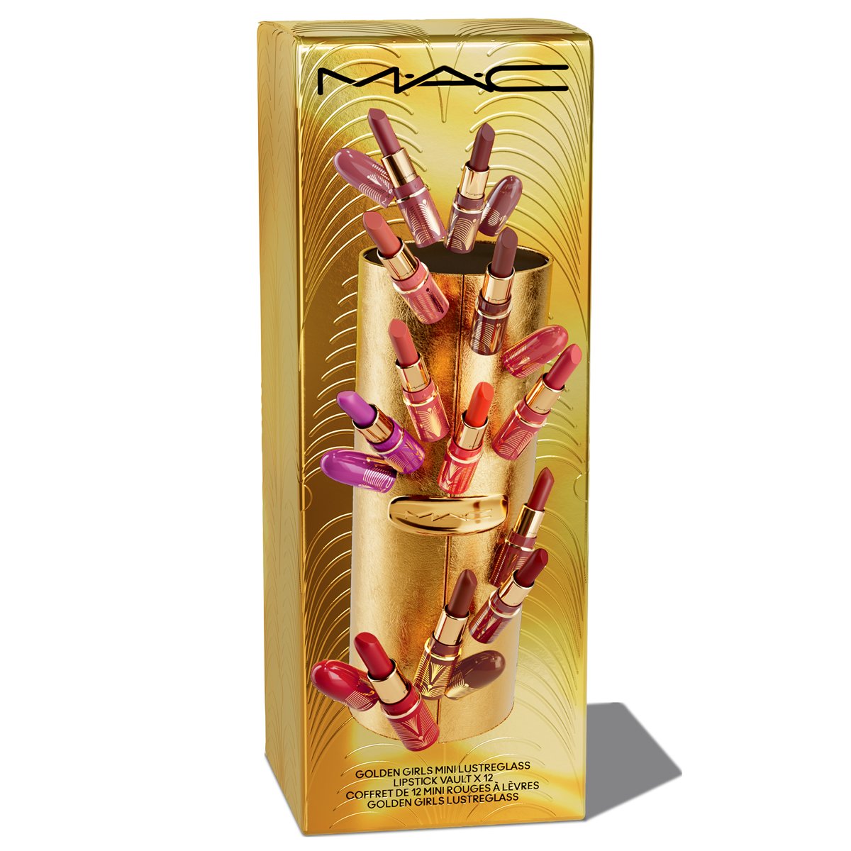M・A・C（MAC）］ゴールデン ガールズ ミニ ラスターガラス リップ