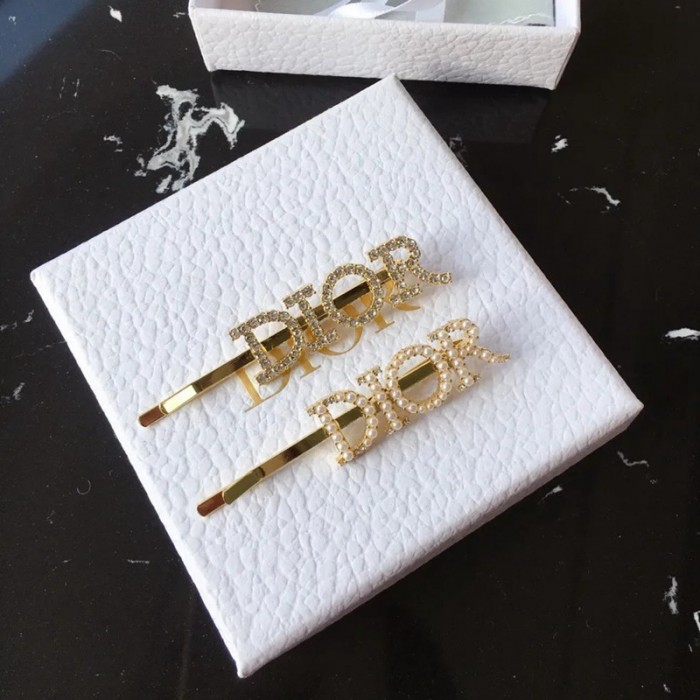 Diorディオール 女ヘアアクセサリーハイブランドきれい 高品質ヘアピン