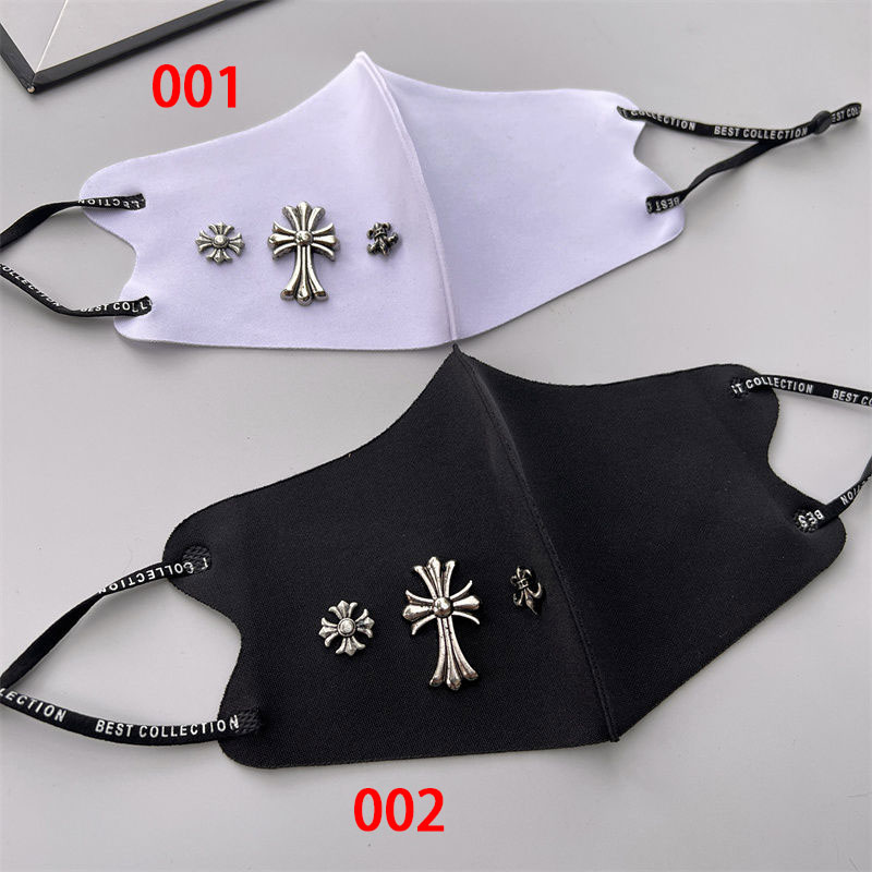 クロムハーツ Chrome Heartsブランドマスクメンズ 3枚セット 大人