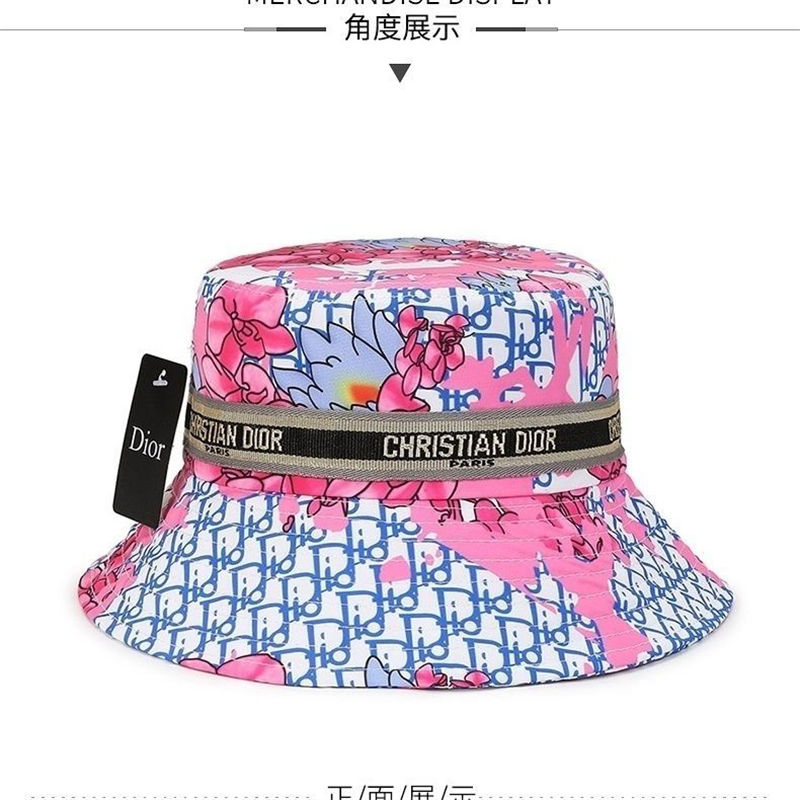 Christian Dior バケットハット ピンク バケハ ディオール 57