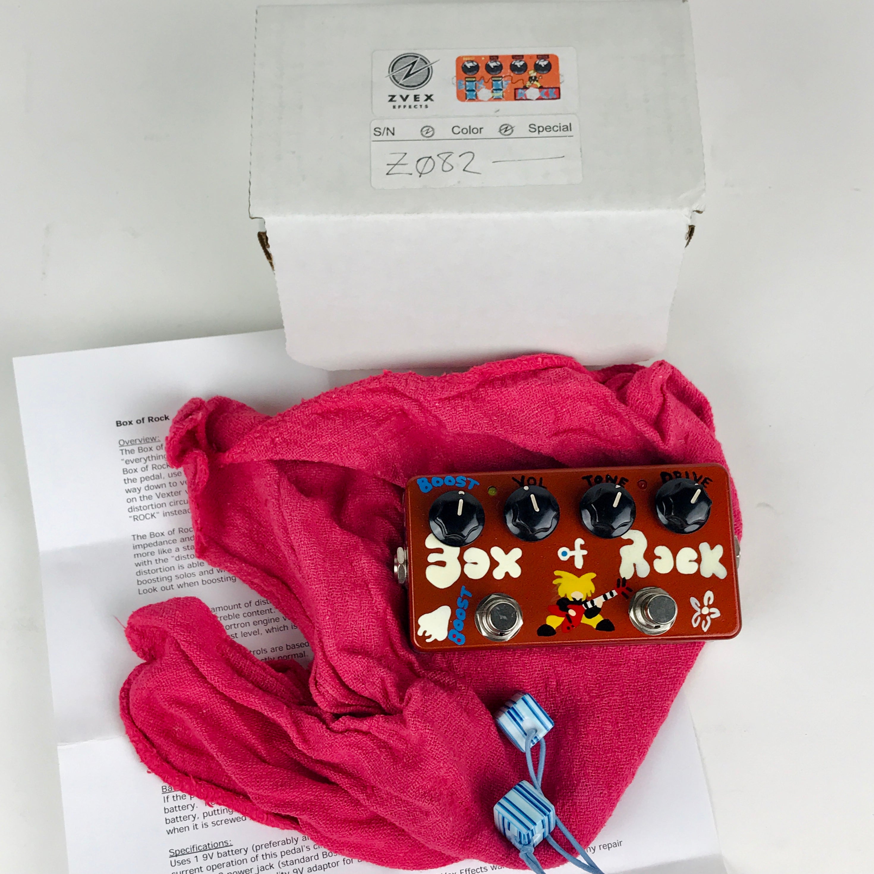 Zvex Box of Rock Hand Painted, brand new, old stock, 2008! – Big