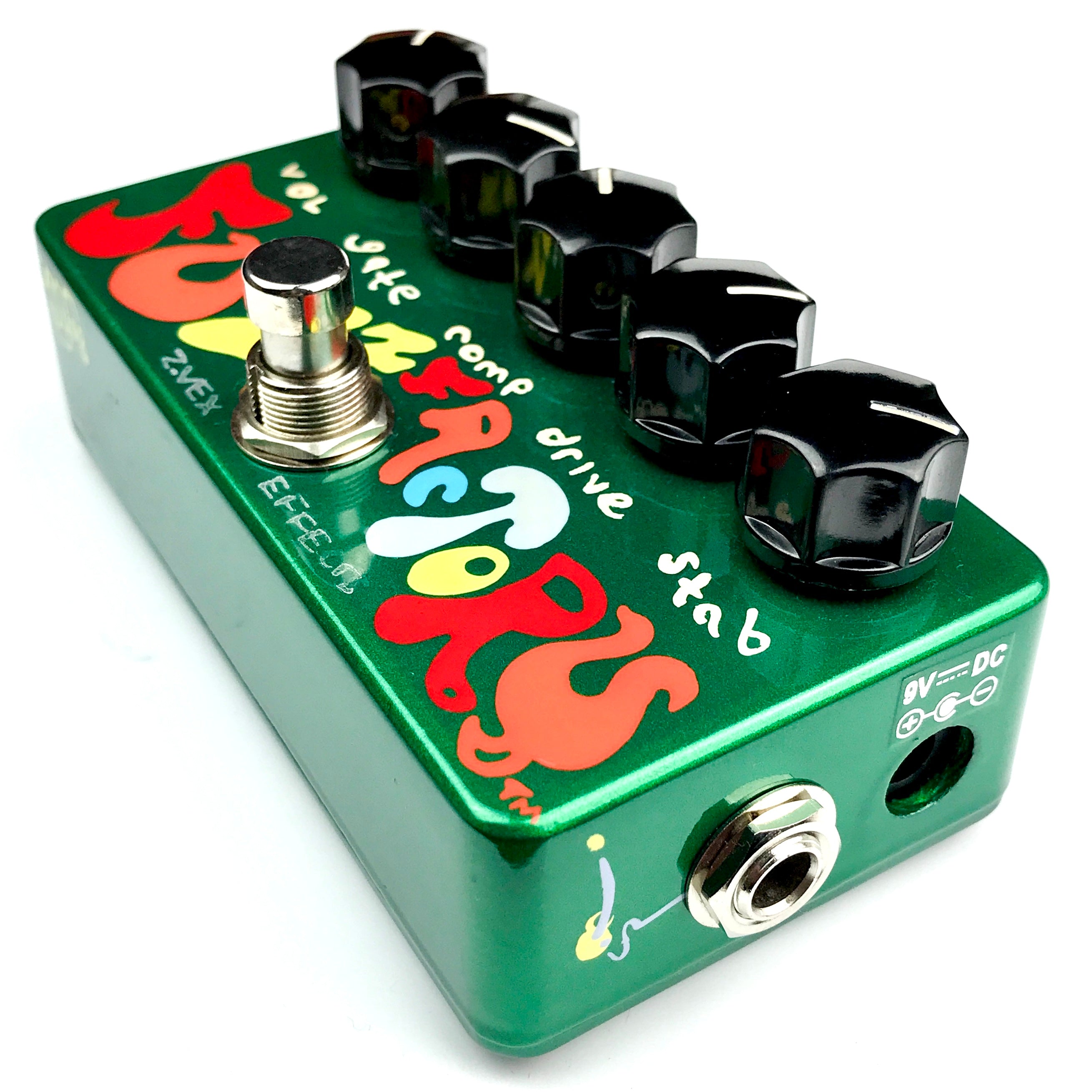 ZVEX Fuzz Factory, hand-painted, brand new, old stock from 2009