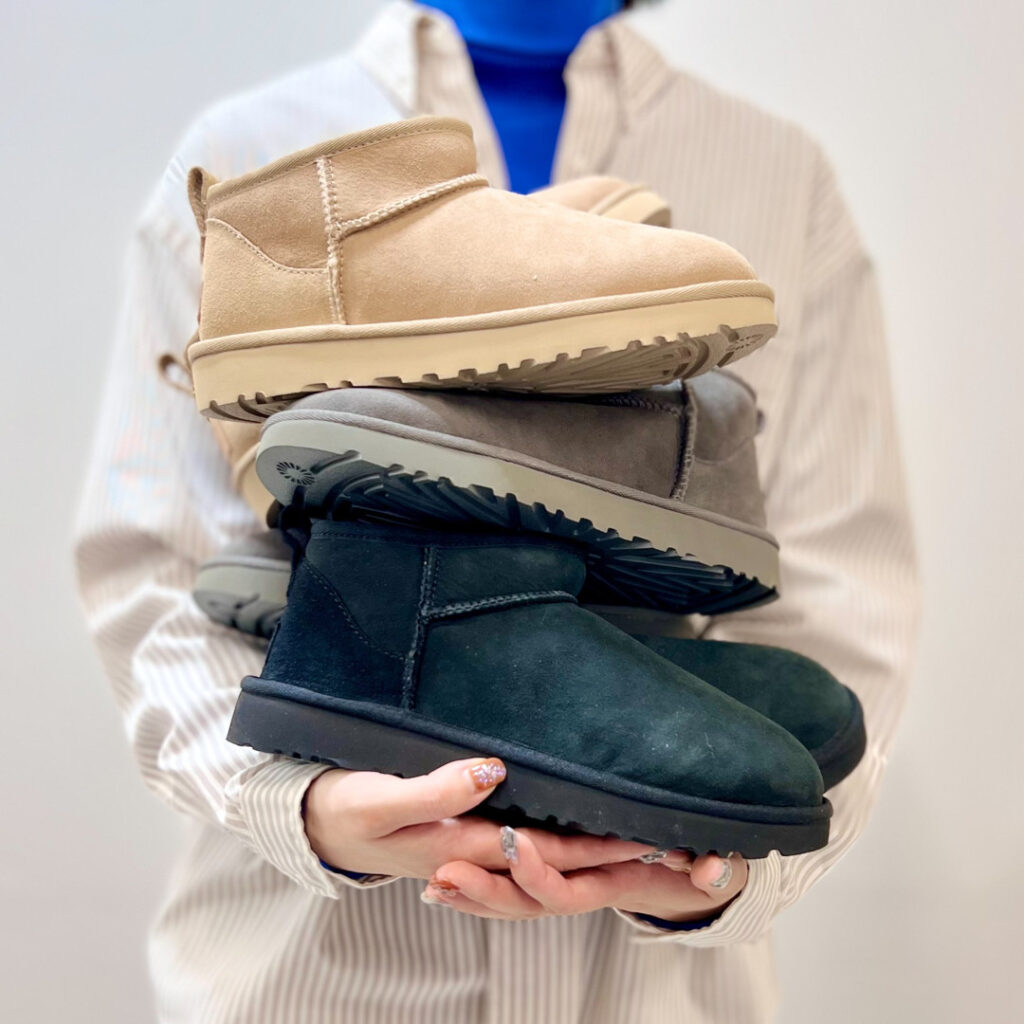 ムートンブーツの定番といえば・・・】足元が冷えるこの季節に欠かせ