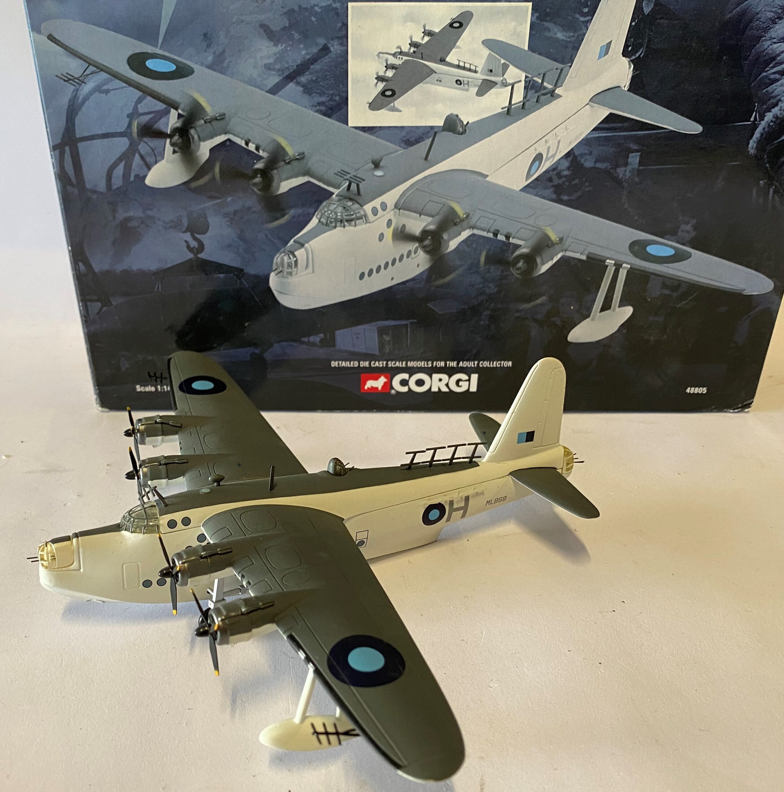 Corgi Short Sunderland 1:144 #714 - Big Bill's Die Cast