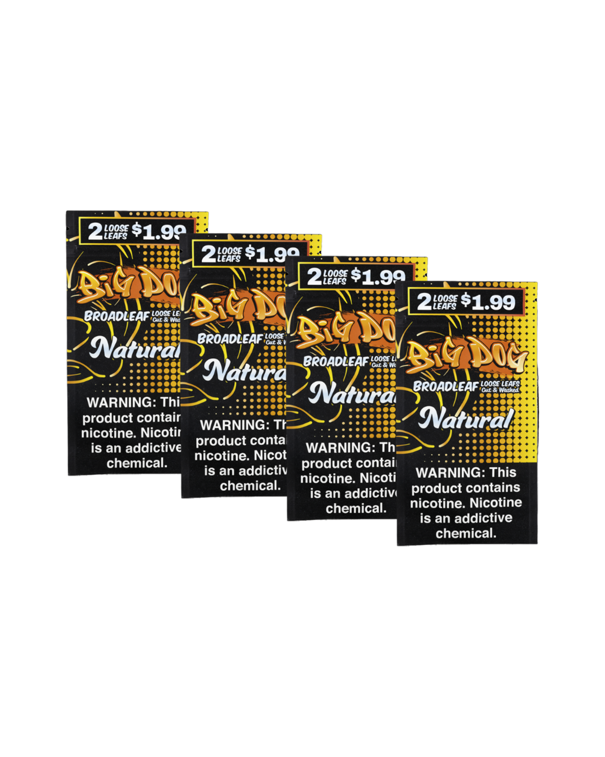 Natural – 2X Pre-Cut Leaf Wraps