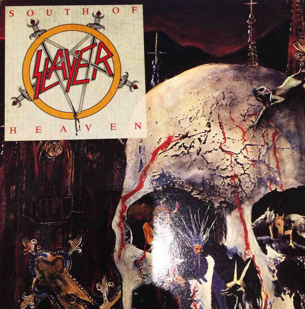 Slayer - South Of Heaven (LP, Album) (Very Good Plus (VG+)) – Big