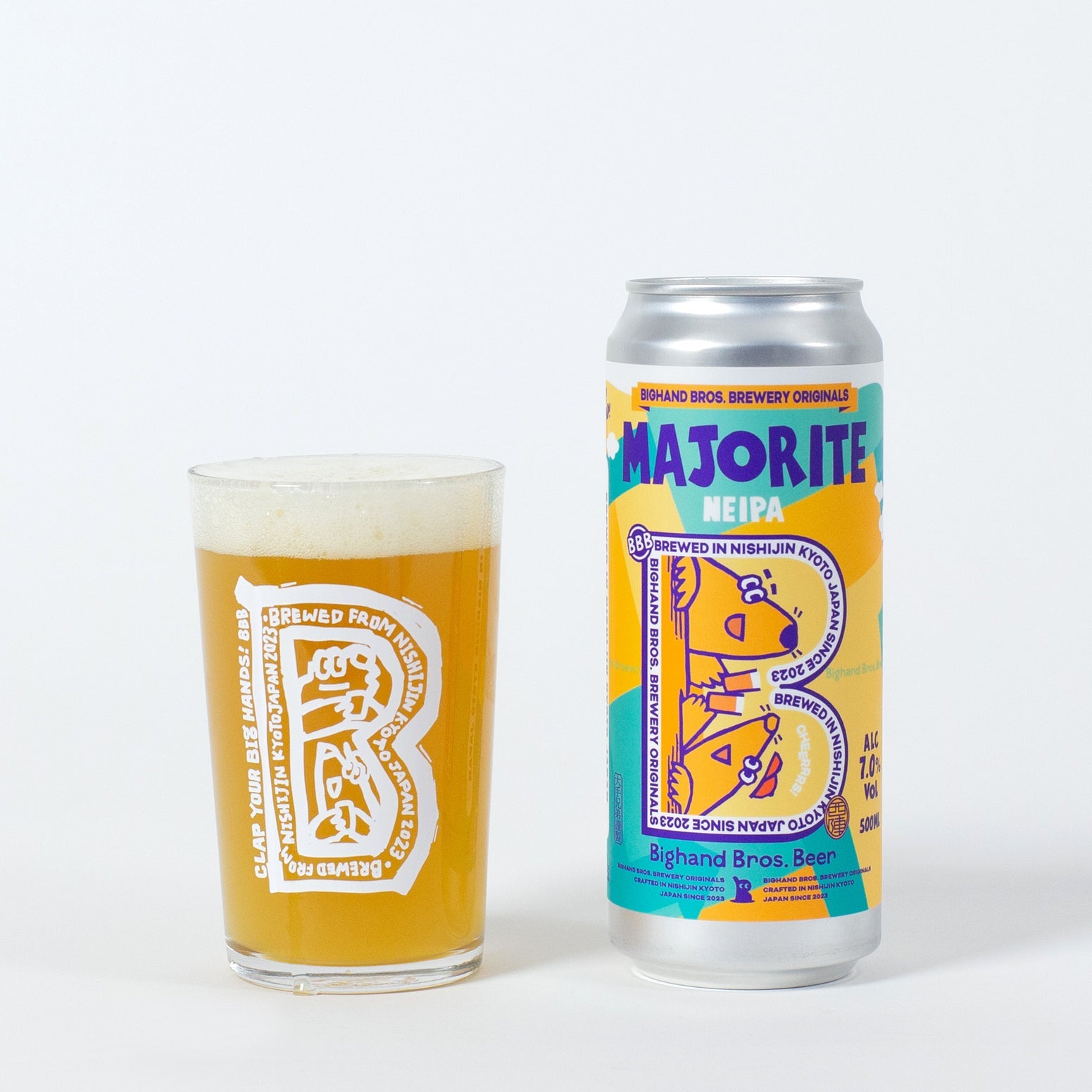 Majorite （マジョライト）500ml Can – Bighand Bros. Beer