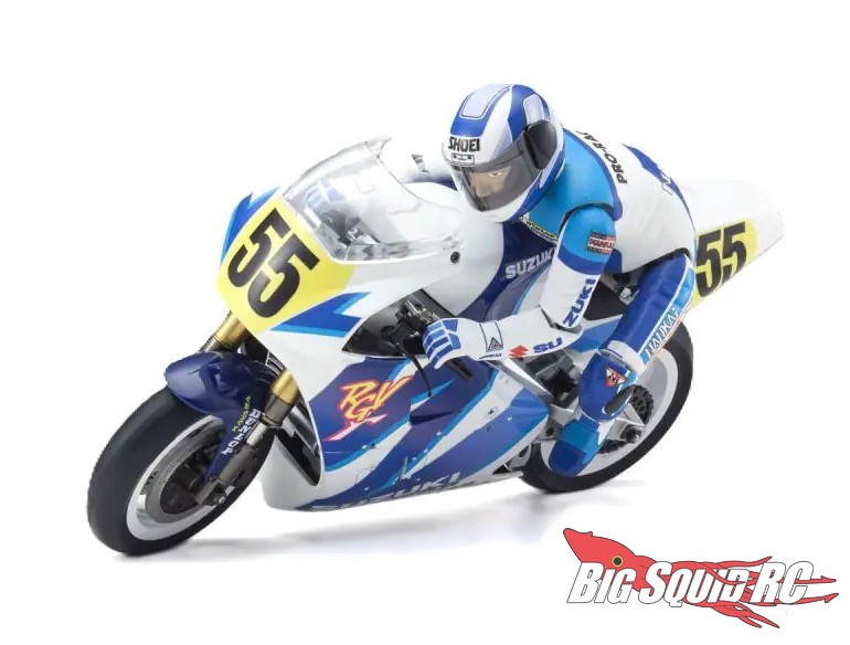 Kyosho Re-Releases The 1/8 S.R.T. Suzuki RGV-Γ 1992 Motorcycle Kit