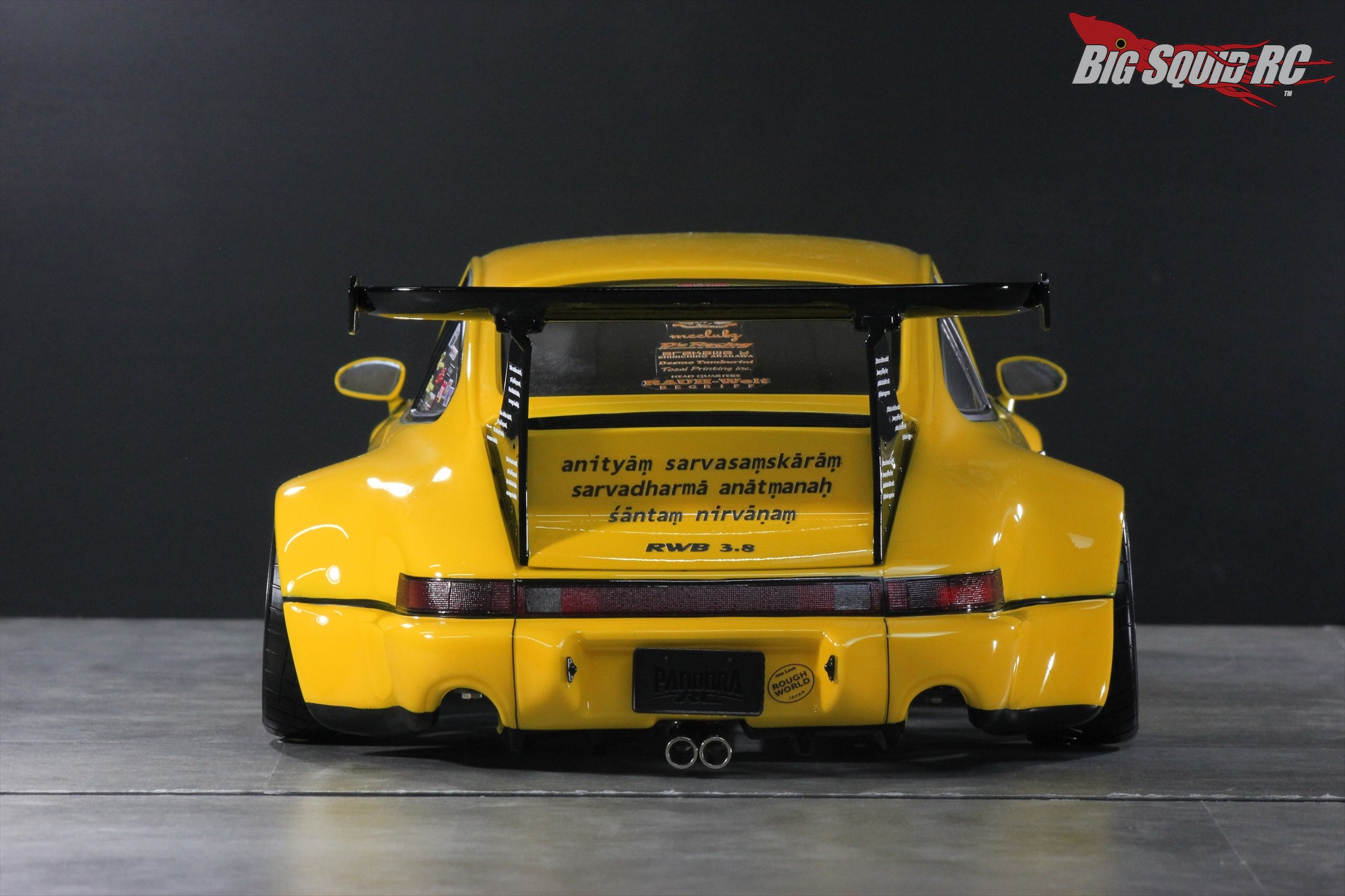 Pandora RC 1/10 RWB 964 Type Rauh-Welt Begriff Clear Body « Big