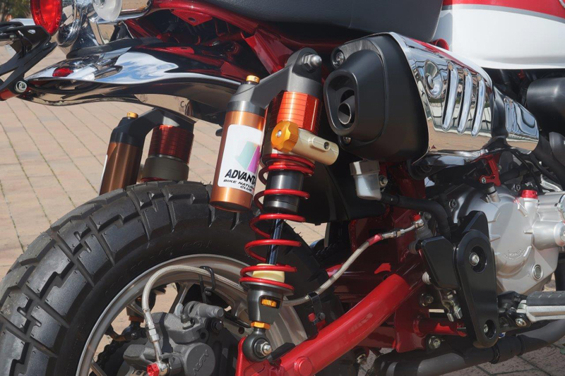 モンキー125用リヤショックの決定版！ ADVANTAGE RS-γ / RS 特集記事