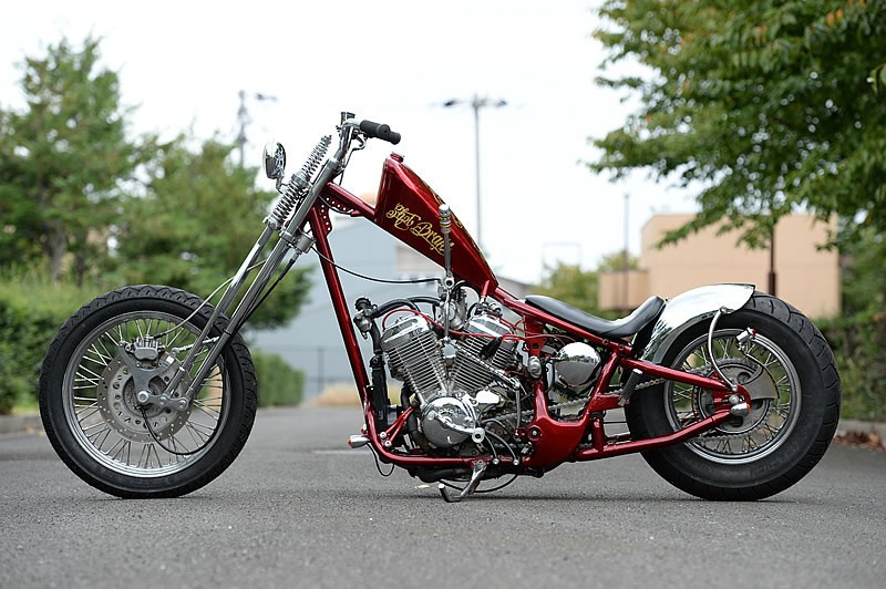 ホンダ STEED400 プロが造るカスタム 最新のアメリカン・クルーザーの