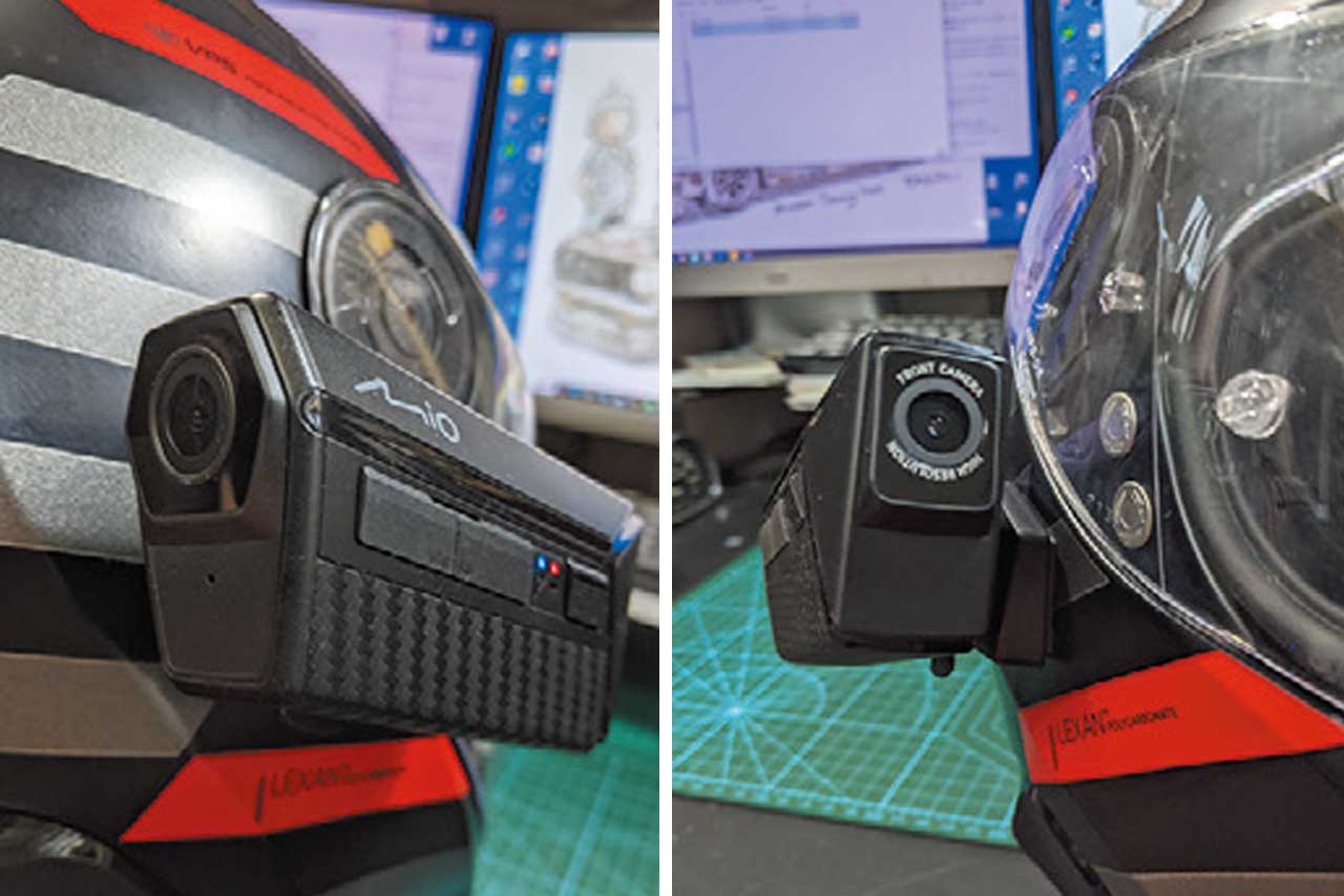 オートバイ専用GPSドライブレコーダー｜MiVue MP30 GPS - BikeJIN WEB