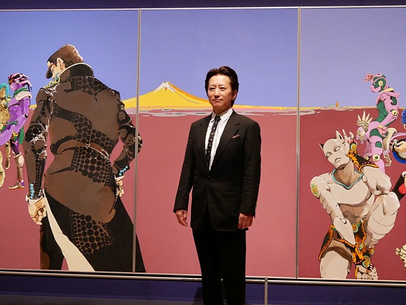 荒木飛呂彦、ジョジョ展の新作原画公開 「DIOの背景を失敗して
