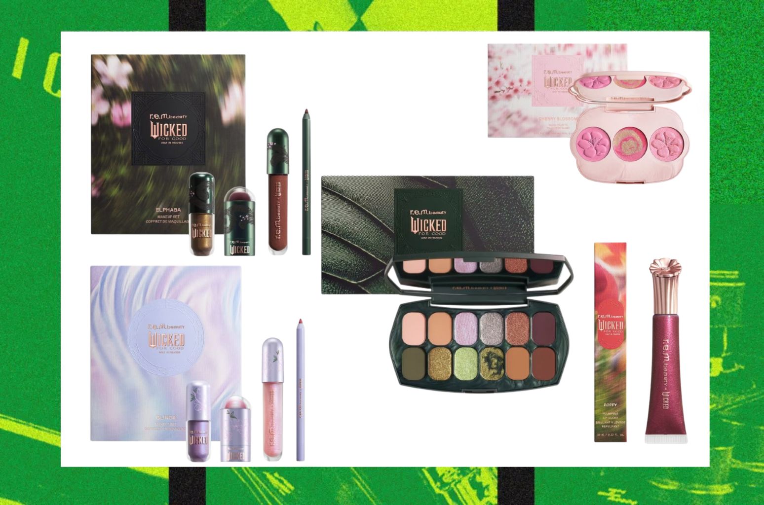 What To Shop From R.E.M. Beauty's 'Wicked: For Good' Makeup Collection