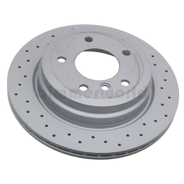 BMW Zimmermann Cross-Drilled Brake Disc, Ventilated - 34216864901