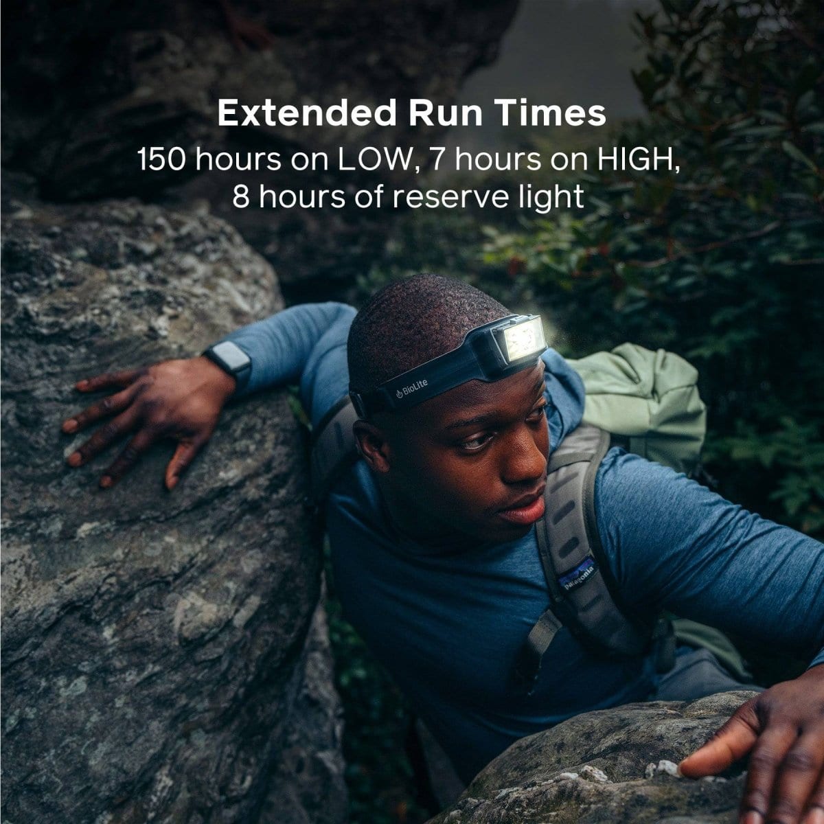 BioLite HeadLamp 800 Pro | Performance USB HeadLamp