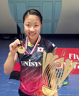 奥原希望 リオ五輪 オリンピック バドミントン サイン リオ五輪