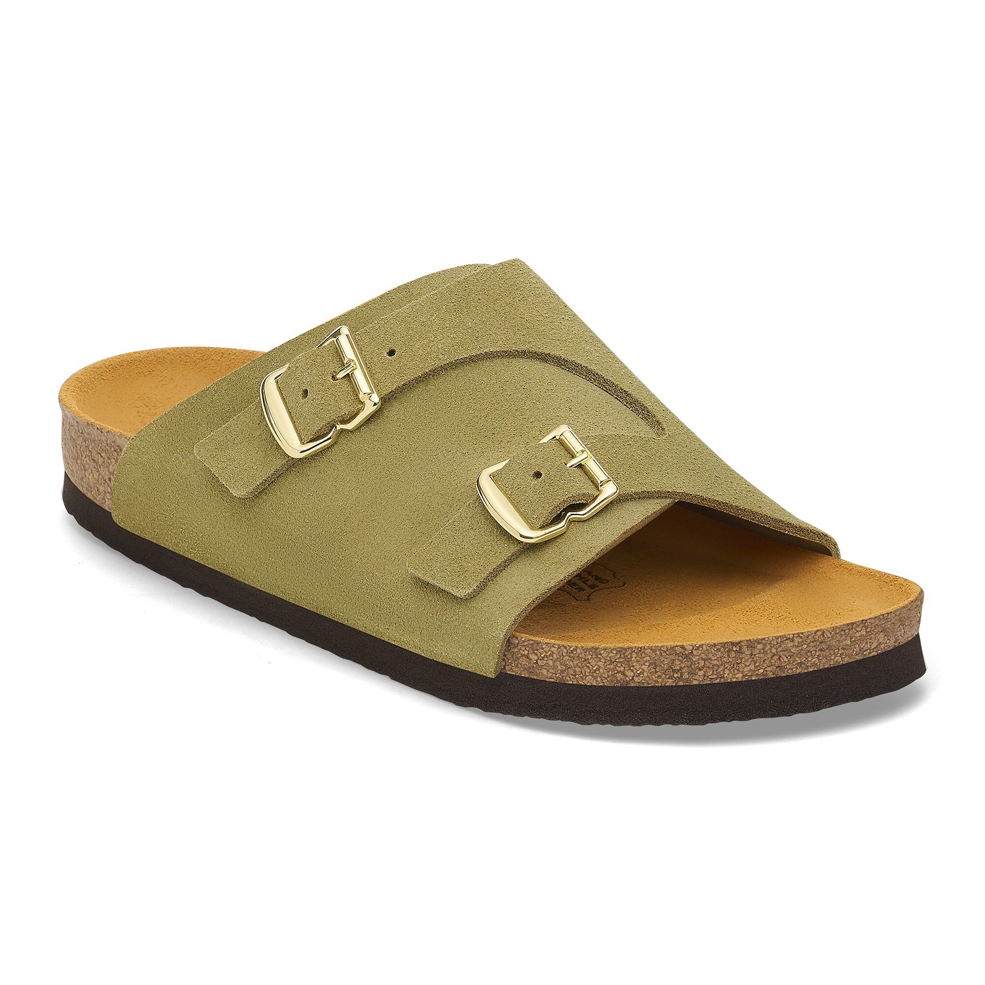 Zürich 1964 Suede Leather in Color Light Green | BIRKENSTOCK US