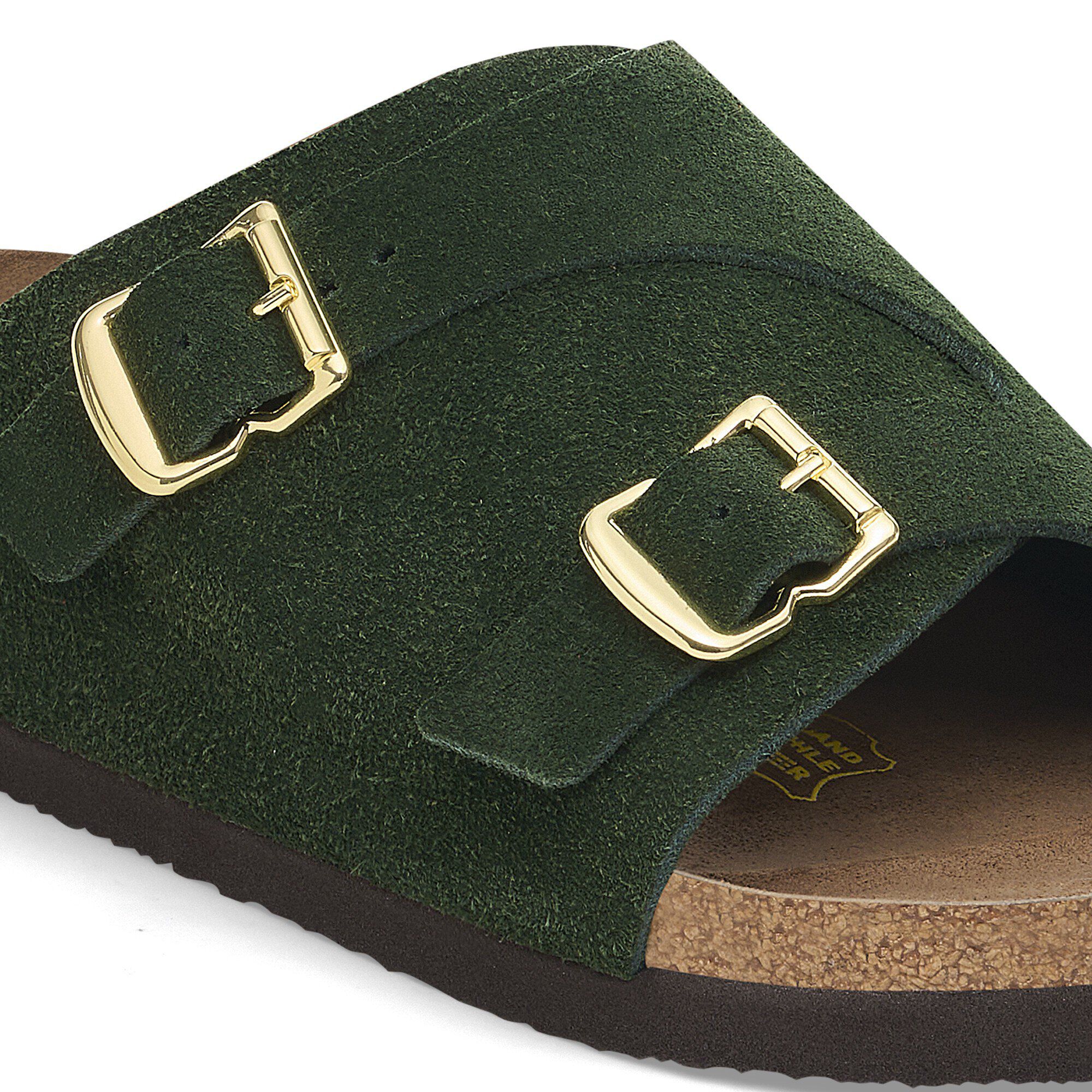 Zürich 1964 Suede Leather in Color Dark Green | BIRKENSTOCK Malaysia
