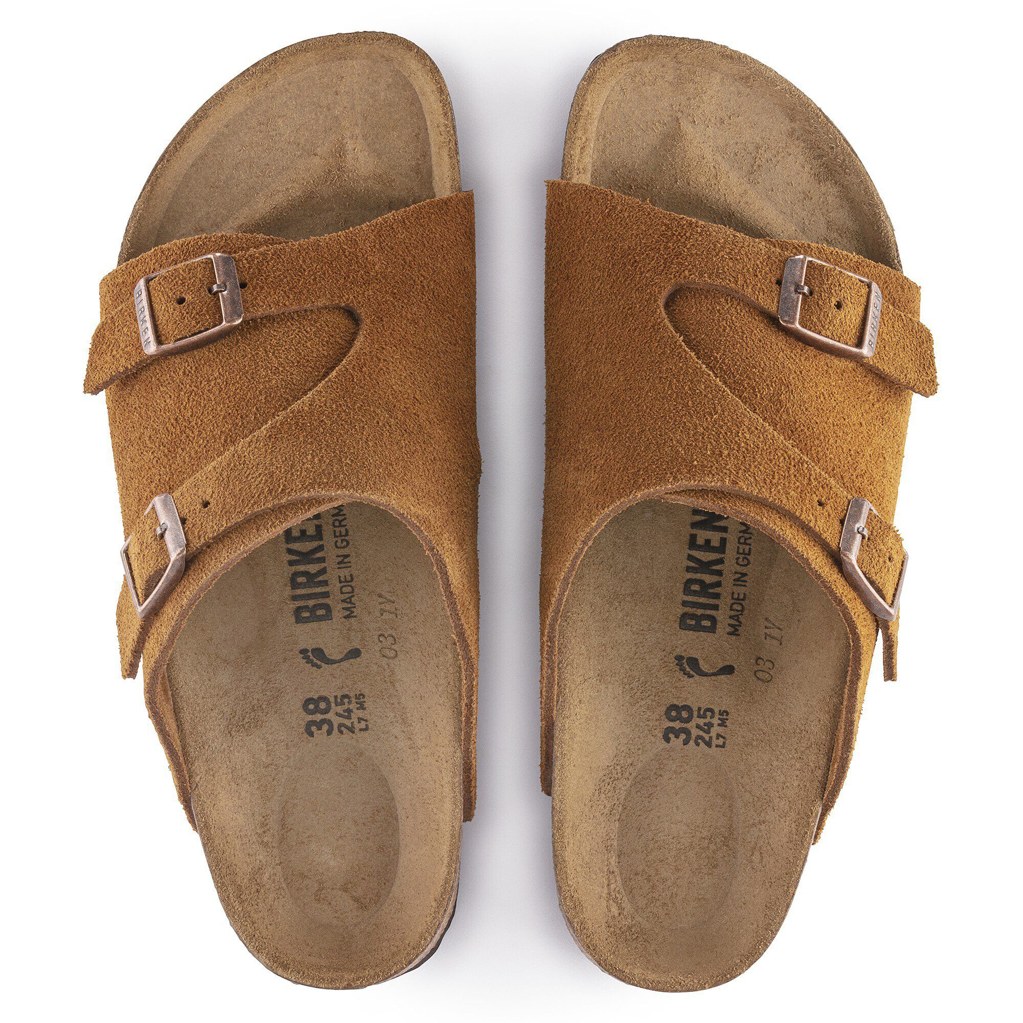 Zürich / チューリッヒ」（スエードレザー、ミンク）| BIRKENSTOCK（日本）