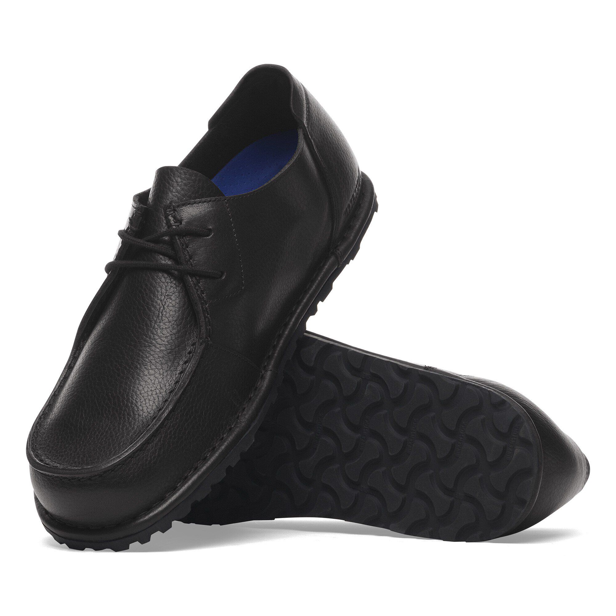 Utti Lace / ウッティ レース」（ナチュラルレザー、ブラック