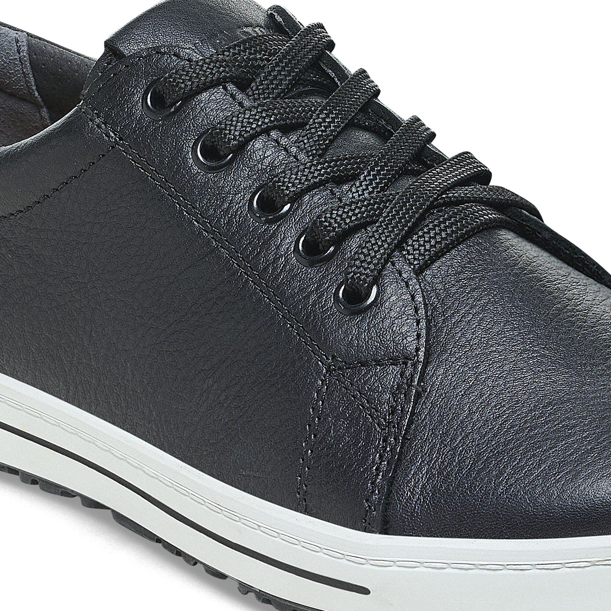 QO500」（ナチュラルレザー、ブラック）| BIRKENSTOCK（日本）