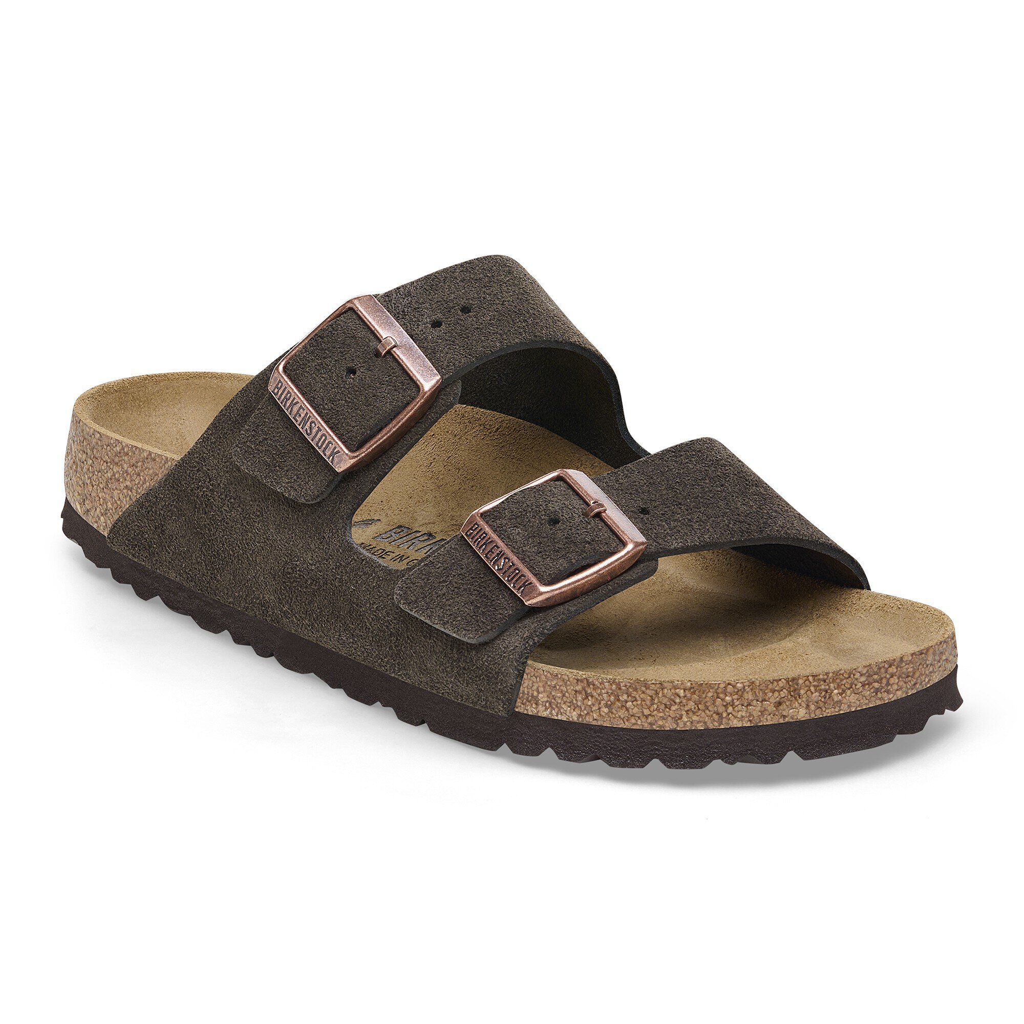 Arizona / アリゾナ」（スエードレザー、モカ）| BIRKENSTOCK（日本）