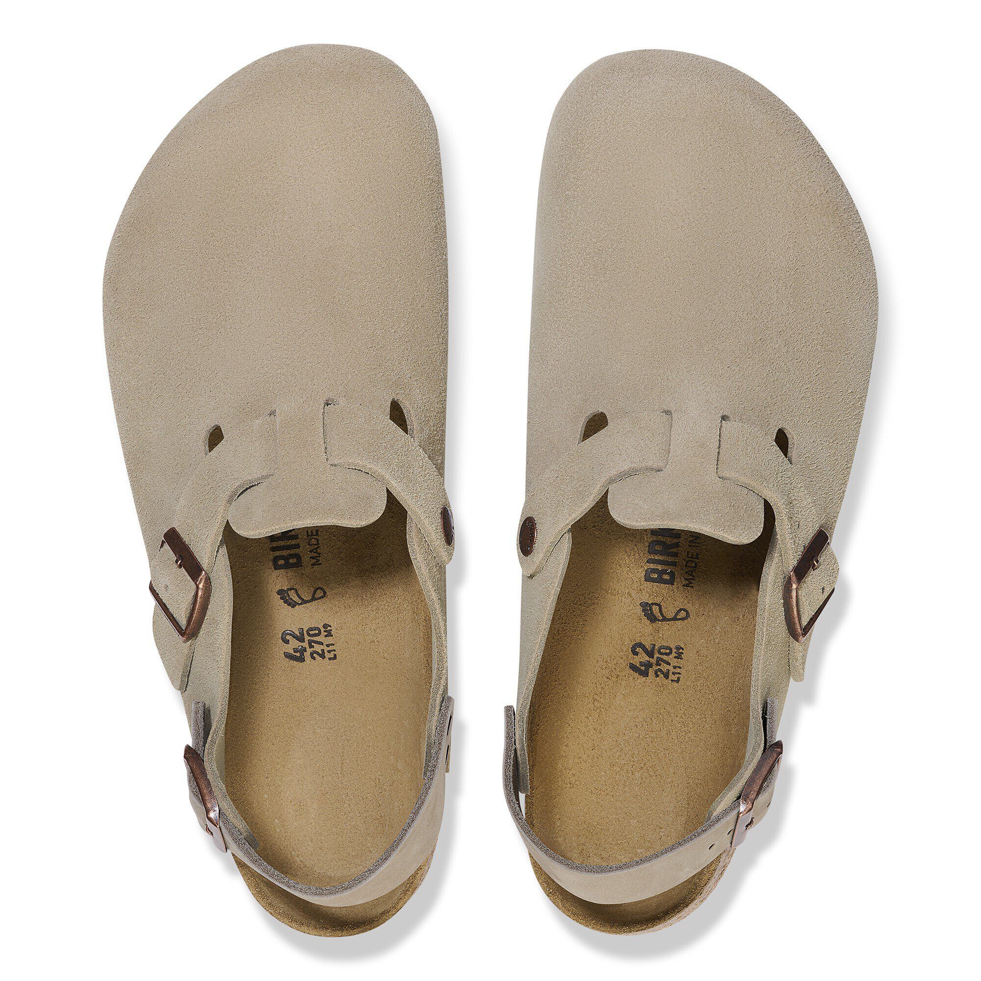 Tokio Suede Leather in Color Taupe | BIRKENSTOCK US