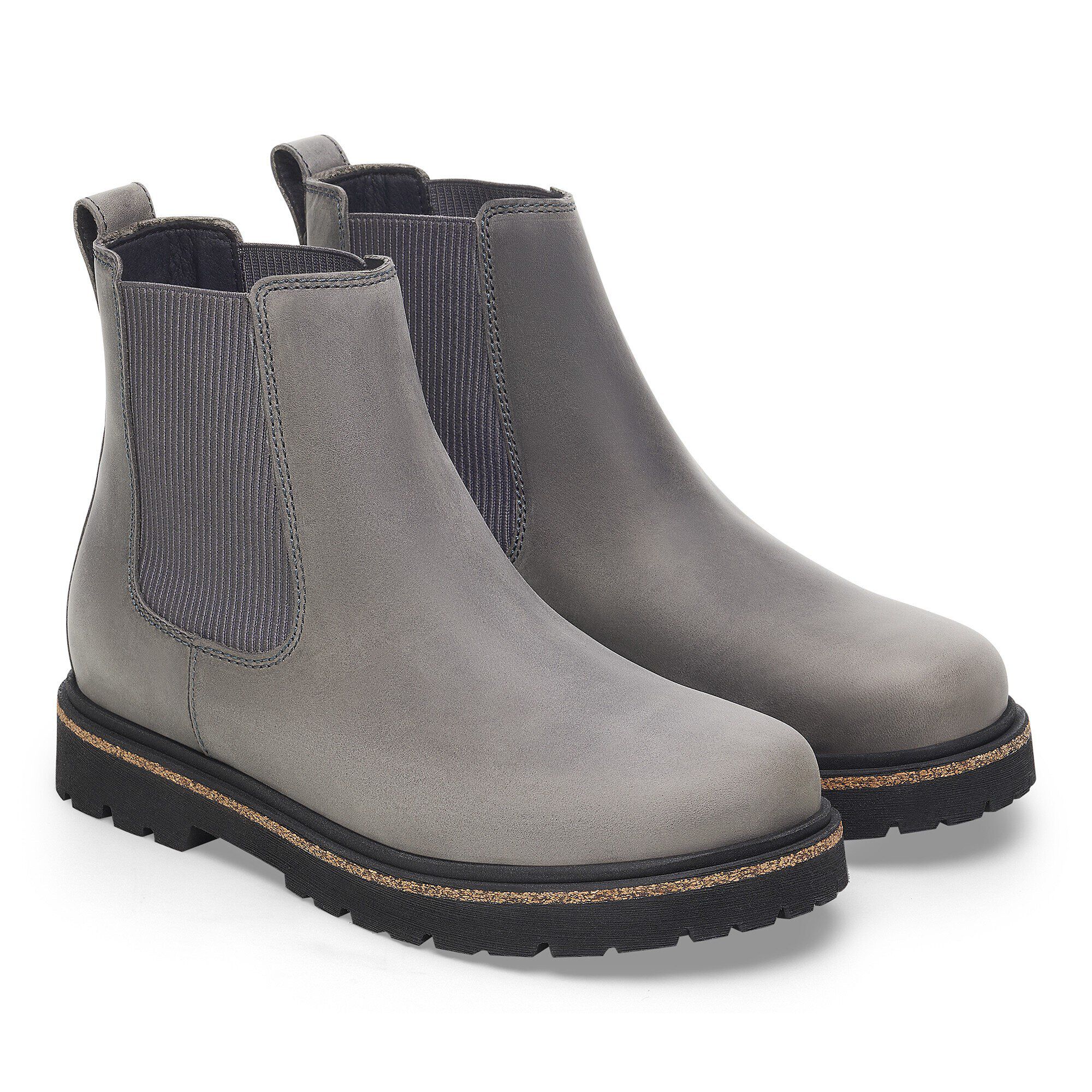 Highwood Slip On Mid Women Nubuck Leather in Color Graphite