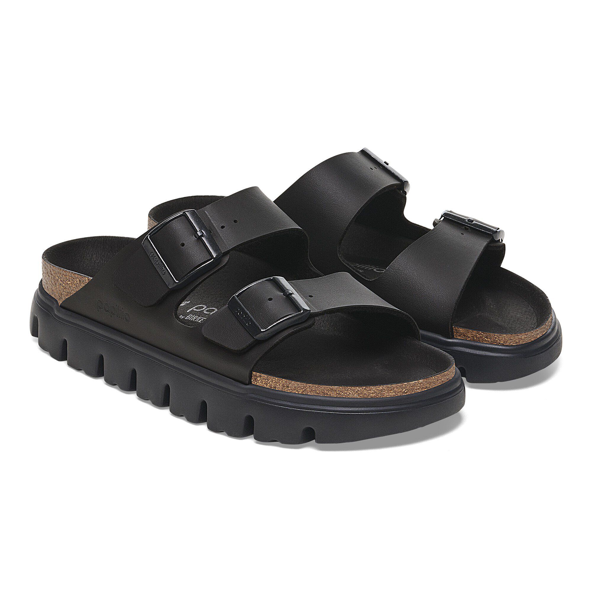 Arizona Chunky Birko-Flor in Color Black/Black | BIRKENSTOCK US