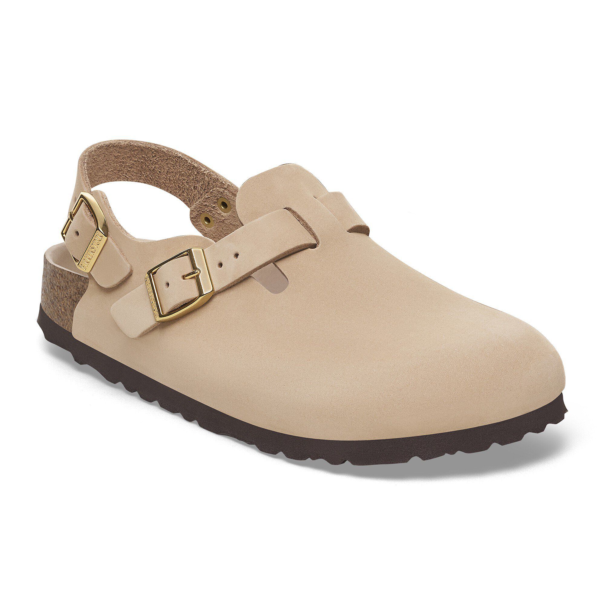 Tokio Nubuck Leather in Color Sandcastle | BIRKENSTOCK US