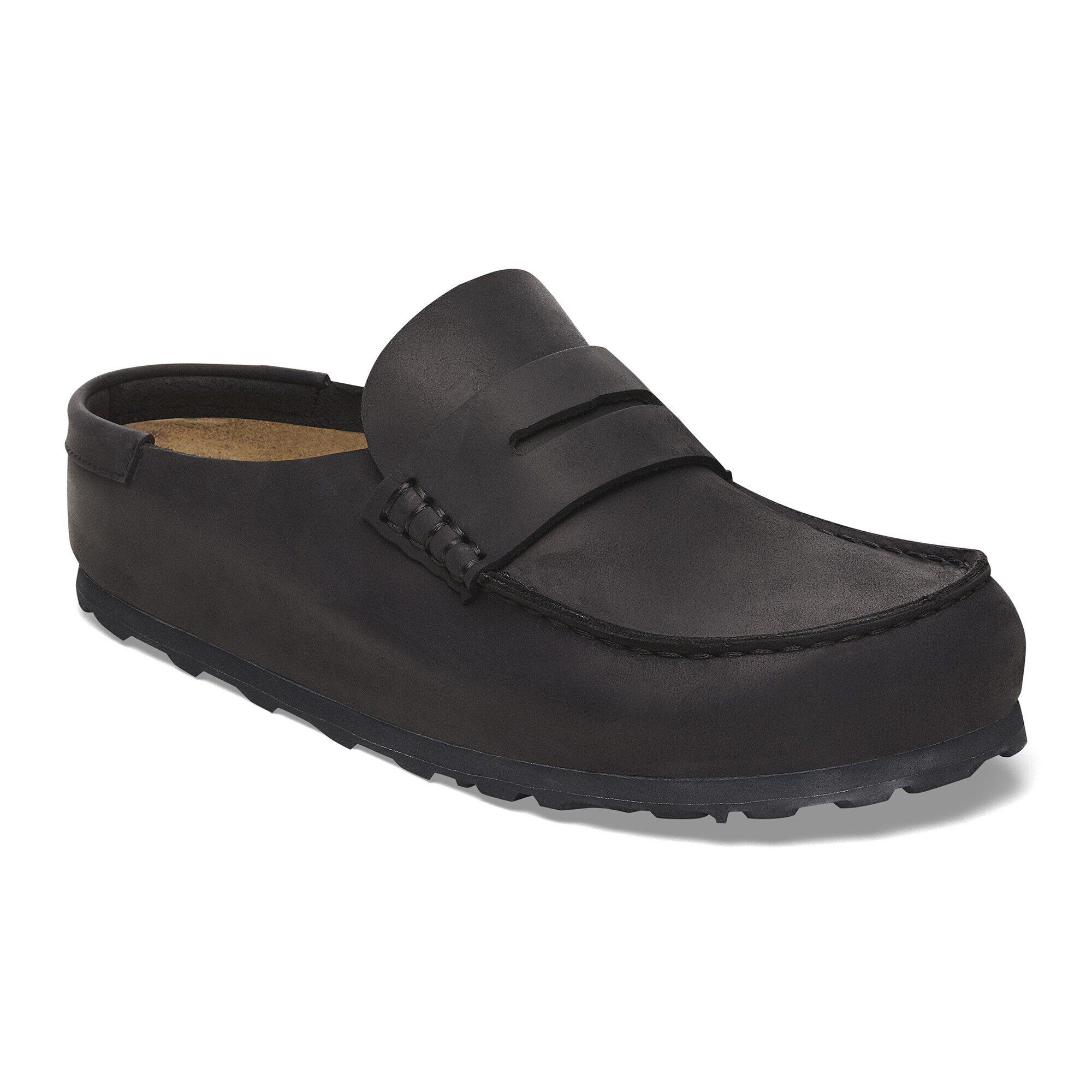 Naples Wrapped Oiled Leather in Color Black | BIRKENSTOCK Canada