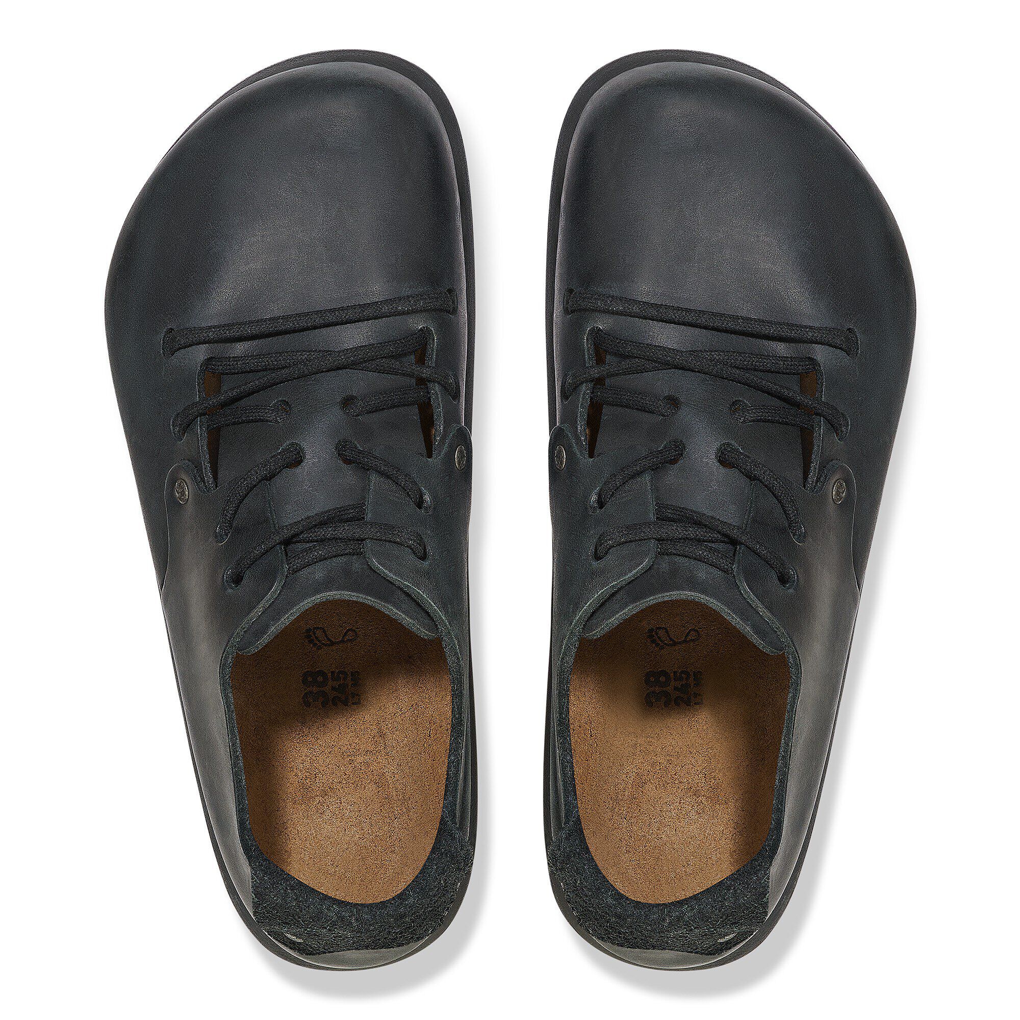 Montana Oiled Leather in Color Black | BIRKENSTOCK US