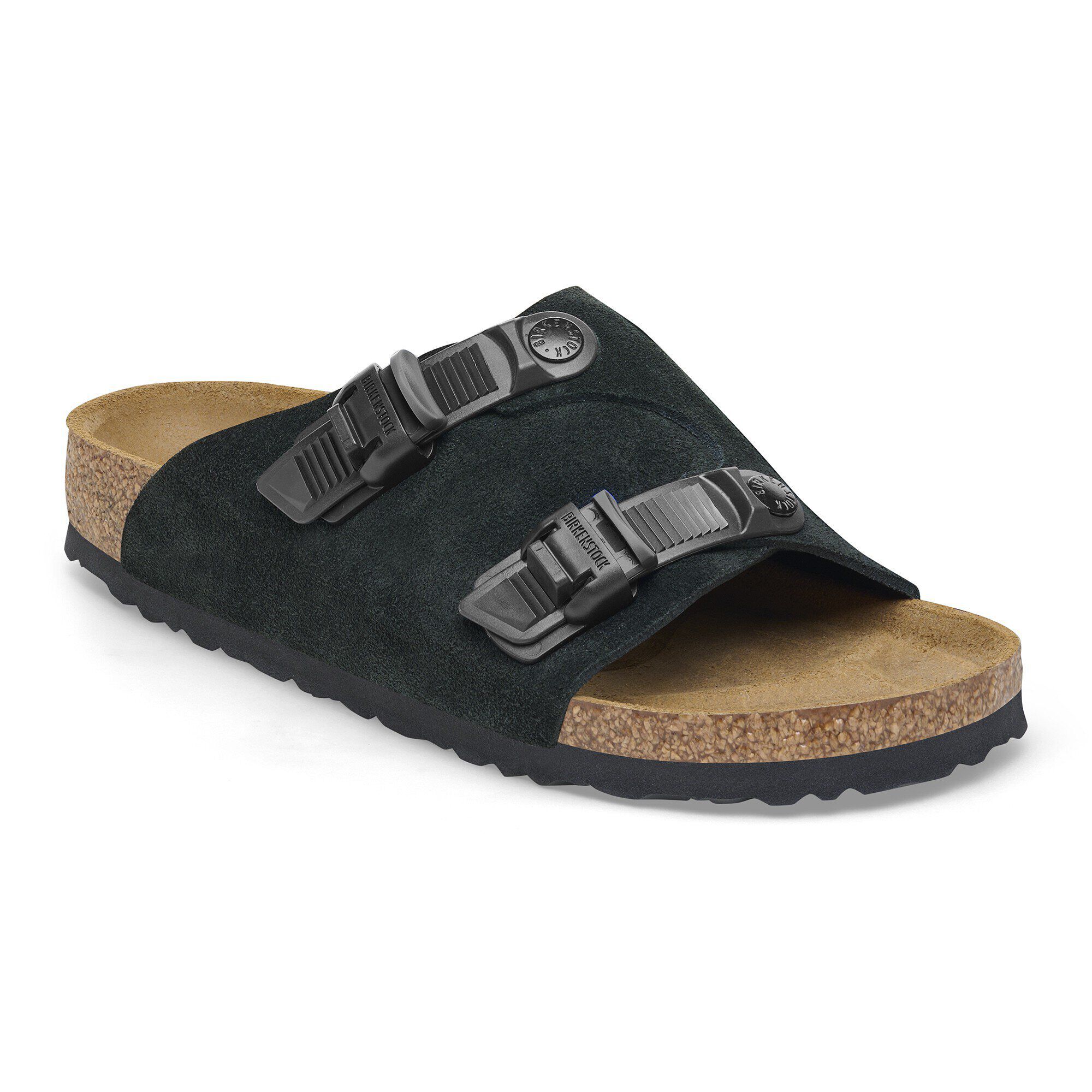 Zürich Tech Suede Leather in Color Black | BIRKENSTOCK US